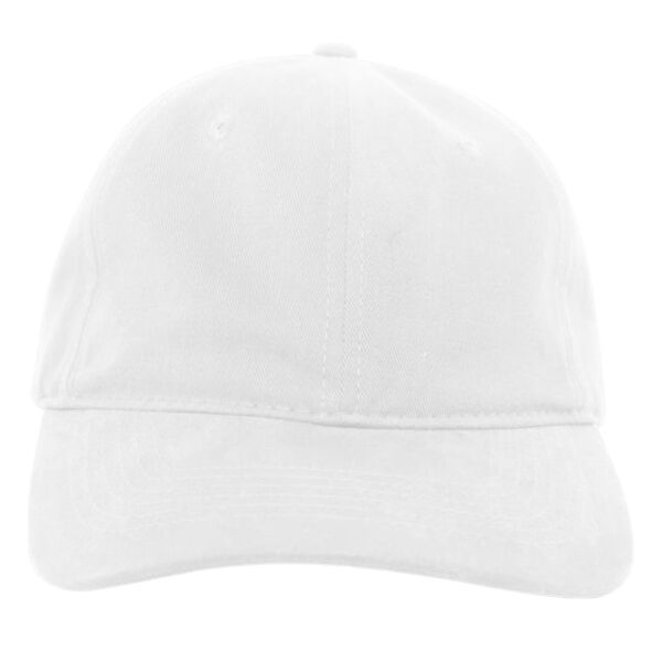 Brushed Cotton Twill Buckle Strap Adjustable Cap Thumbnail