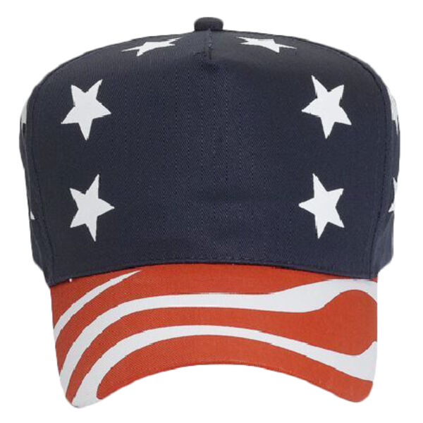 OTTO CAP® 5 Panel Mid Profile Baseball Cap Thumbnail